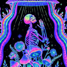 Charger l&#39;image dans la galerie, Lumières magiques de tapisserie réactive aux UV