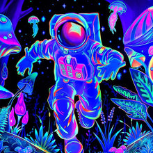 Charger l&#39;image dans la galerie, Lumières magiques de tapisserie réactive aux UV