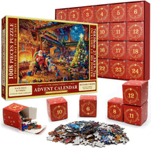 Charger l&#39;image dans la galerie, Calendrier de l&#39;Avent 2023 Puzzles de Noël