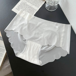 Culotte sans trace en soie glacée pour femmes