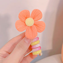 Charger l&#39;image dans la galerie, Bandes de cheveux colorées en fil de téléphone pour enfants