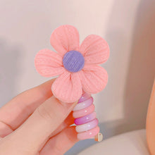 Charger l&#39;image dans la galerie, Bandes de cheveux colorées en fil de téléphone pour enfants