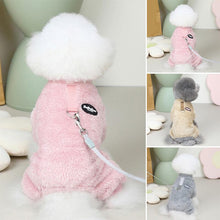 Charger l&#39;image dans la galerie, Combinaison Élastique en Polaire pour Animaux de Compagnie avec Anneau de Traction