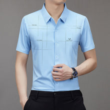 Charger l&#39;image dans la galerie, Men’s Ice Silk Business Shirt