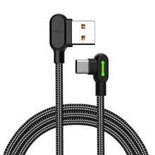 Charger l&#39;image dans la galerie, 90 Dégrée Câble de Chargeur en Nylon Tressé - ciaovie