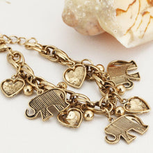 Charger l&#39;image dans la galerie, Bracelet de Cheville Éléphant Vintage
