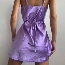 Charger l&#39;image dans la galerie, Robe nuisette sexy en satin