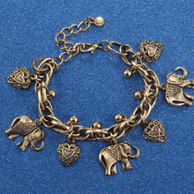 Charger l&#39;image dans la galerie, Bracelet de Cheville Éléphant Vintage