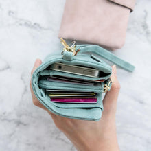 Charger l&#39;image dans la galerie, Portefeuille à trois volets pour femme