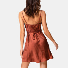 Charger l&#39;image dans la galerie, Robe nuisette sexy en satin