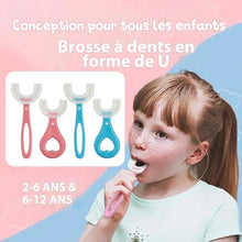 Charger l&#39;image dans la galerie, Brosse à Dents En Forme De U Pour Enfants
