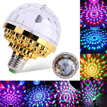 Charger l&#39;image dans la galerie, Ampoule Rotative Colorée Boule Disco LED