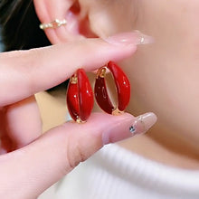 Charger l&#39;image dans la galerie, Boucles d&#39;oreilles élégantes en forme de larme