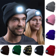 Charger l&#39;image dans la galerie, Bonnet de Lampe Frontale Amovible à LED