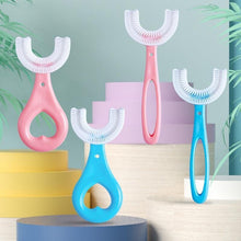 Charger l&#39;image dans la galerie, Brosse à Dents En Forme De U Pour Enfants