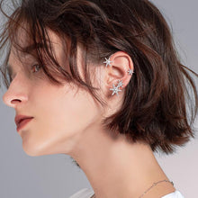 Charger l&#39;image dans la galerie, Boucles D&#39;oreilles Flocon De Neige