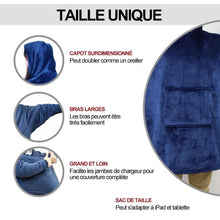 Charger l&#39;image dans la galerie, Le Plaid-Sweat à Capuche pour Adults&amp;Enfants