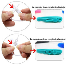 Charger l&#39;image dans la galerie, Lacets Nouveaux à Double Trous Réglables