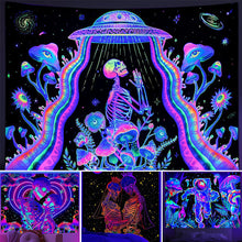 Charger l&#39;image dans la galerie, Lumières magiques de tapisserie réactive aux UV