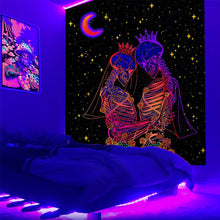 Charger l&#39;image dans la galerie, Lumières magiques de tapisserie réactive aux UV