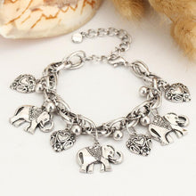 Charger l&#39;image dans la galerie, Bracelet de Cheville Éléphant Vintage