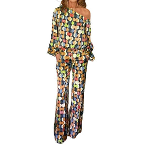 Ensembles de pantalons de chemise pour femmes