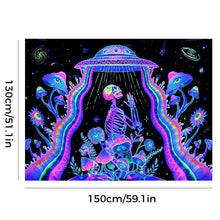 Charger l&#39;image dans la galerie, Lumières magiques de tapisserie réactive aux UV