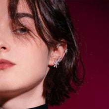 Charger l&#39;image dans la galerie, Boucles D&#39;oreilles Flocon De Neige