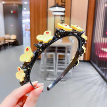 Charger l&#39;image dans la galerie, Serre-tête avec Épingle à Cheveux de Coiffure Princesse pour Fille
