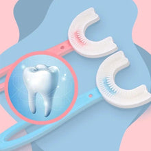 Charger l&#39;image dans la galerie, Brosse à Dents En Forme De U Pour Enfants