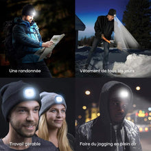 Charger l&#39;image dans la galerie, Bonnet de Lampe Frontale Amovible à LED