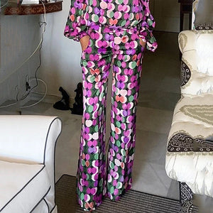 Ensembles de pantalons de chemise pour femmes