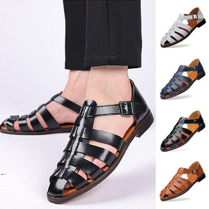 Sandales en cuir confortables pour hommes