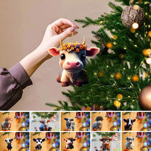 Charger l&#39;image dans la galerie, Ornement décoratif vache dessin animé