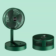 Charger l&#39;image dans la galerie, Ventilateur électrique silencieux pliable USB de bureau