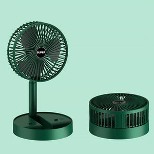 Ventilateur électrique silencieux pliable USB de bureau