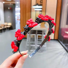 Charger l&#39;image dans la galerie, Serre-tête avec Épingle à Cheveux de Coiffure Princesse pour Fille