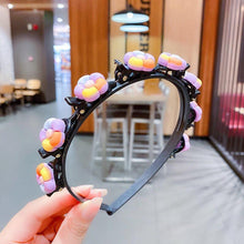 Charger l&#39;image dans la galerie, Serre-tête avec Épingle à Cheveux de Coiffure Princesse pour Fille
