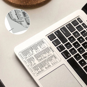 Autocollants de raccourci clavier