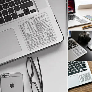 Autocollants de raccourci clavier
