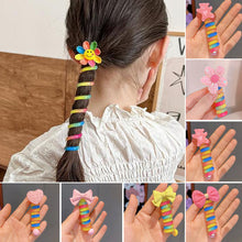 Charger l&#39;image dans la galerie, Bandes de cheveux colorées en fil de téléphone pour enfants
