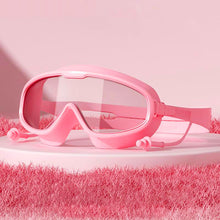 Charger l&#39;image dans la galerie, Lunettes de natation étanches et anti-buée à grand cadre HD